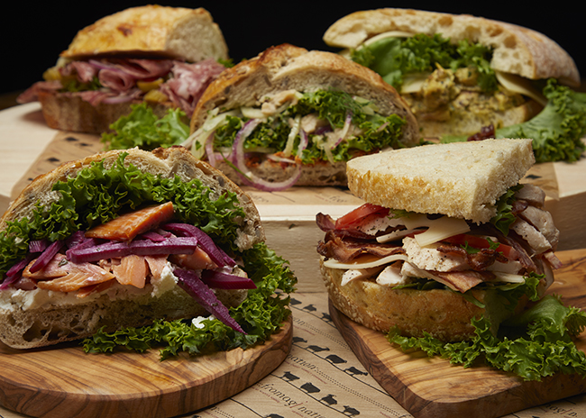 Gourmet Italian sandwiches